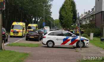 Scooterrijder gewond in Kudelstaart