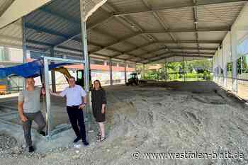 Bau der Outdoor-Arena in Borchen liegt voll im Zeitplan