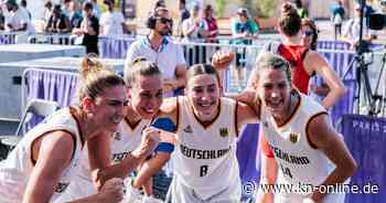 Olympia 2024: 3x3-Basketballerinnen feiern zwei Siege an einem Tag