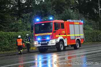 Starkregen in OWL: 40 Unwettereinsätze in Bielefeld