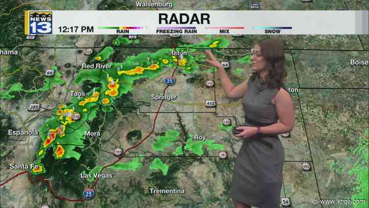 Rain chances increase for NM by the weekend