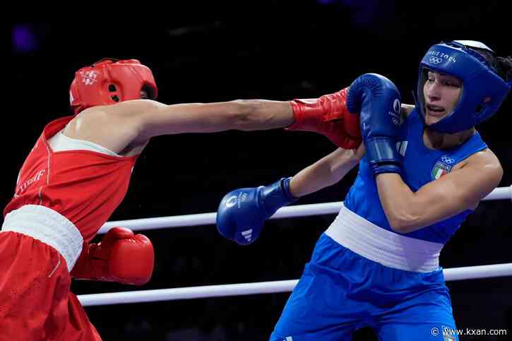 Imane Khelif, Algeria boxer who had gender test issue, wins first Olympic fight when opponent quits