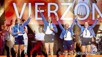 Gouden vierzonder en Twellaar/Broenink gehuldigd in TeamNL Huis