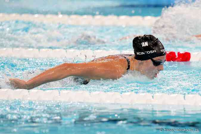 Olympic roundup: McIntosh strikes gold again, Canada’s medal streak continues