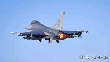 Nach Lieferung an die Ukraine: F-16-Jets sollen schon erste Kampfeinsätze fliegen