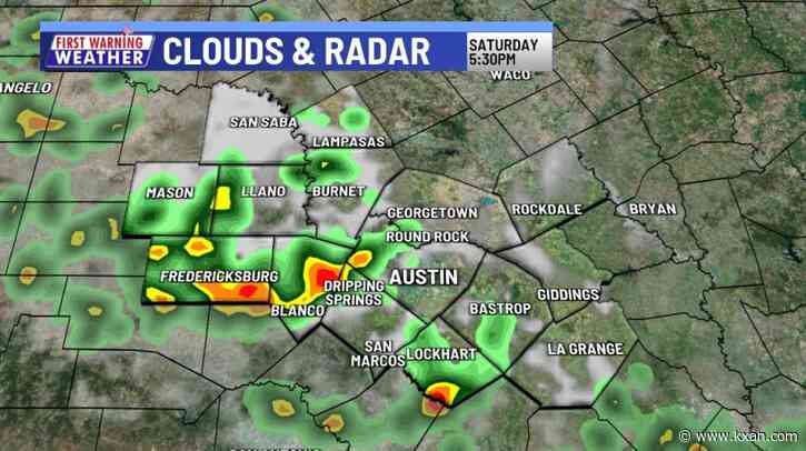 Weekend storms possible as heat slowly builds