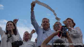 US recognizes opposition candidate González as the winner of Venezuela's presidential election