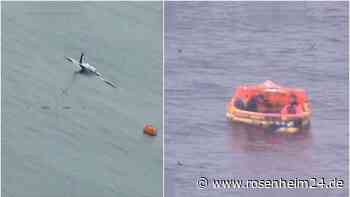 Deutsche nach Flugzeugabsturz aus eisigem Meer in der Arktis gerettet