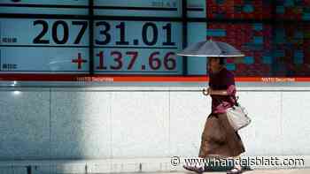 Märkte Asien: Japanischer Leitindex Nikkei verliert zu Handelsbeginn mehr als fünf Prozent