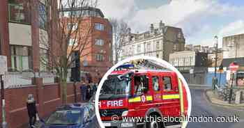 St Thomas's Road, Finsbury Park, fire destroys flat