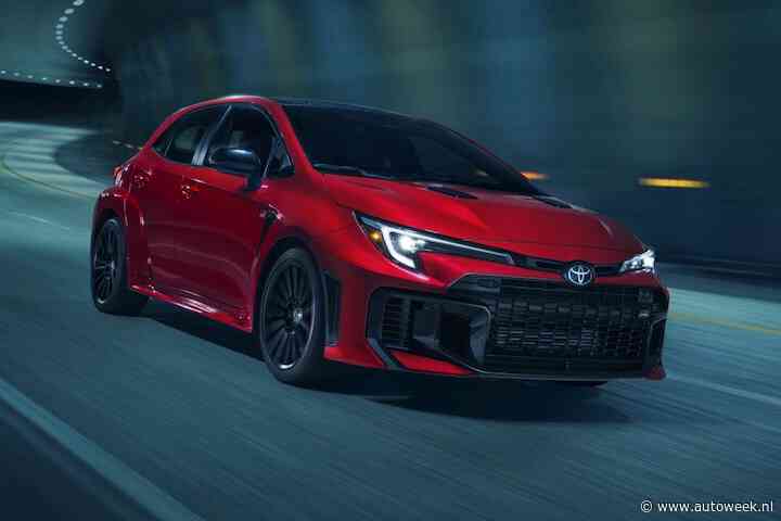 Toyota GR Corolla wordt stukje sterker