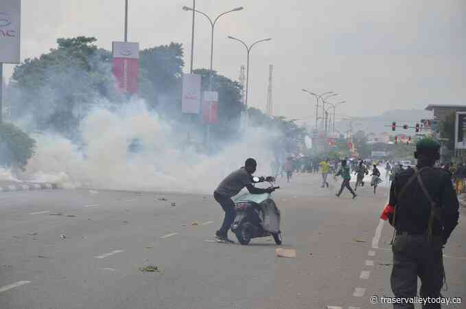 Rights group says 13 killed during protests over Nigeria’s economic crisis. Hundreds arrested