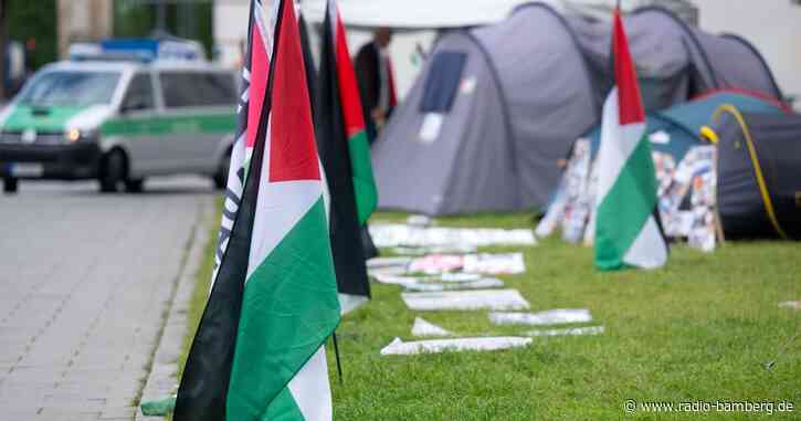 Brandanschlag auf Pro-Palästina-Protestcamp in München