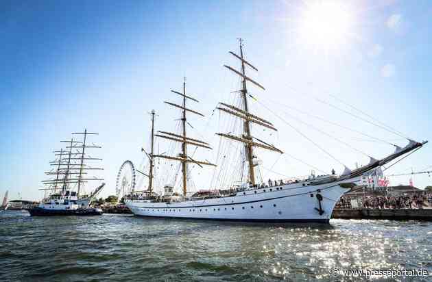 Willkommen an Bord - die Deutsche Marine bei der Hanse Sail 2024