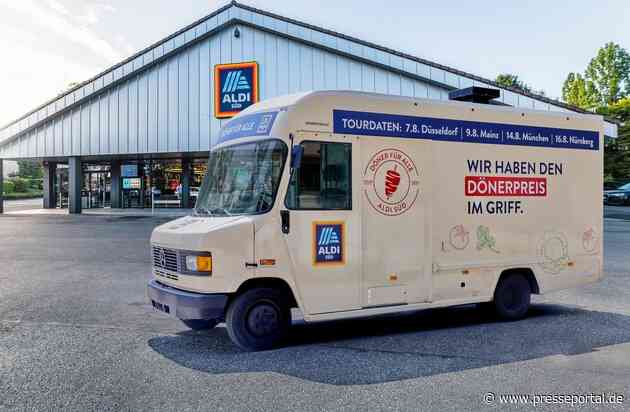 Döner für alle schon ab zwei Euro: ALDI SÜD geht auf Döner-Tour durch Deutschland