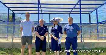 Oxhey Jets praised by visiting High Sheriff of Hertfordshire