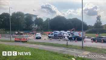 Homes evacuated by emergency services after gas leak