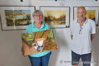 Twee schilders met verschillende stijlen stellen tentoon in Expo38