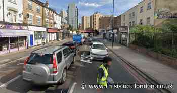 Lewisham Loampit Vale: Solar panel fire