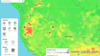 How you can use Google Maps to track wildfires and air quality