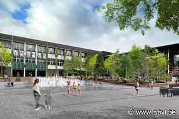 Genks Stadsplein wordt vernieuwd en krijgt … fonteinen: “Een gedroomde plek voor kinderen bij warm weer”