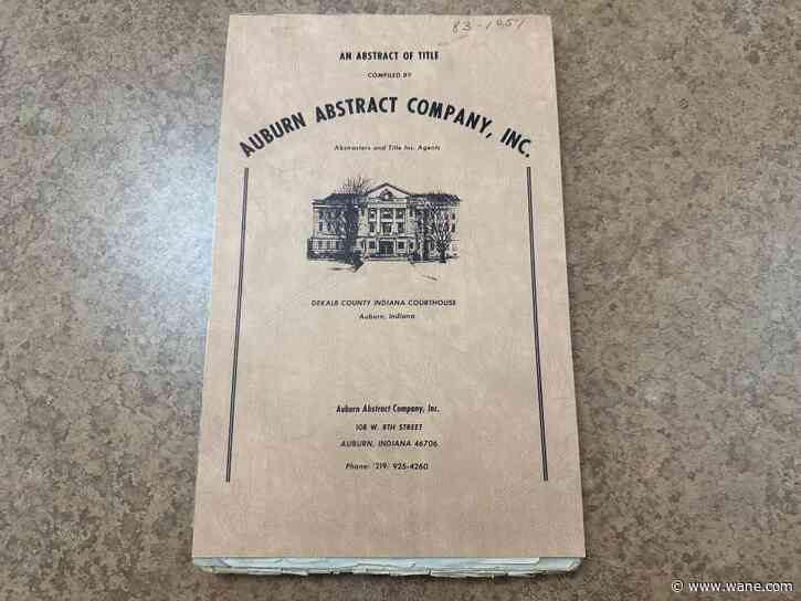 Eckhart Public Library receives thousands of DeKalb County property records dating back to early 1800s