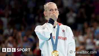 Page wins Team GB's first trampoline gold