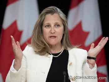 Kurl: Focusing on Chrystia Freeland's fate? The stupid season has hit Canadian politics