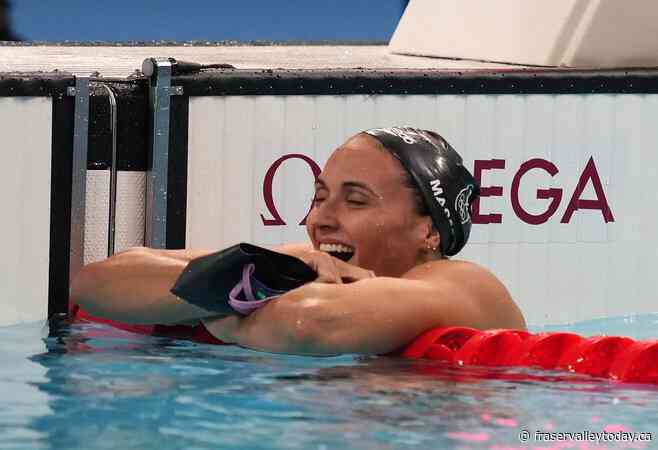 Canada’s Masse wins bronze in women’s 200m backstroke at Paris Games