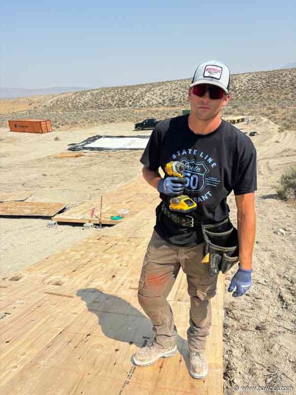 Why Nick Goepper Built a Quarter Pipe in the Desert