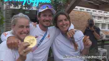 Gouden zeilsters vieren feest na krankzinnig slot: 'Eind goed, al goed'