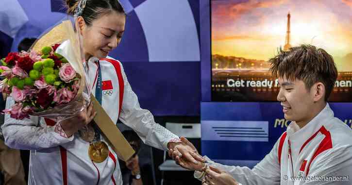 Drie aanzoeken op één dag bij Spelen: Chinese badminton­ster in tranen en Franse zeilsters verbaasd