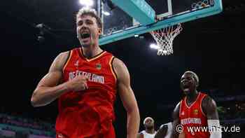 Ausrufezeichen bei Olympia: Deutsche Basketballer entzaubern Frankreich furios