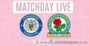 Stockport County 0-1 Blackburn Rovers LIVE