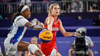 Krimi gegen Frankreich: 3x3-Basketballerinnen stehen kurz vor Olympia-Halbfinale