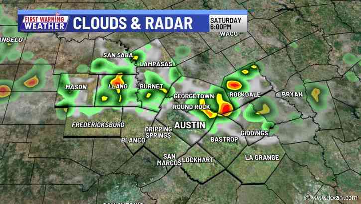 Some weekend storms as triple digits return