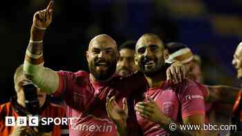 Hull KR stun Warrington to go top of Super League