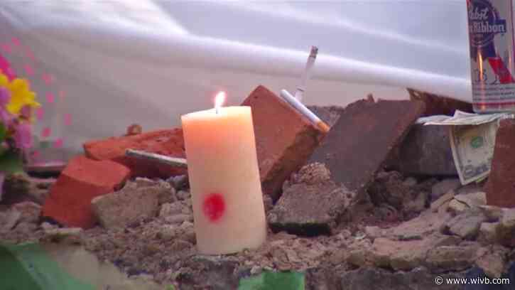 Allentown holds fundraiser for Old Pink, 24 hours after blaze deemed arson 