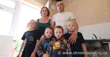 Mother and her four young children forced to move back into mouldy Gateshead home due to council red tape