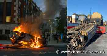 Sunderland violence LIVE: Updates as clean up operation begins after eight arrested and police injured in ugly scenes