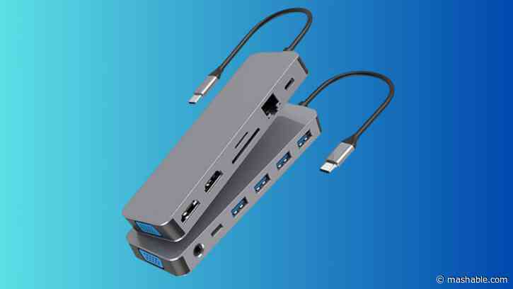 Grab a 13-in-1 docking station for content creators for just $45