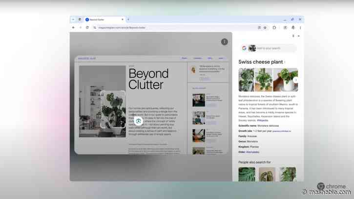 Google Lens is coming to your Chrome desktop browser