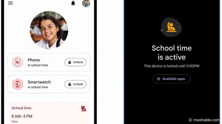 Google's 'school time' setting for kids coming to Android devices