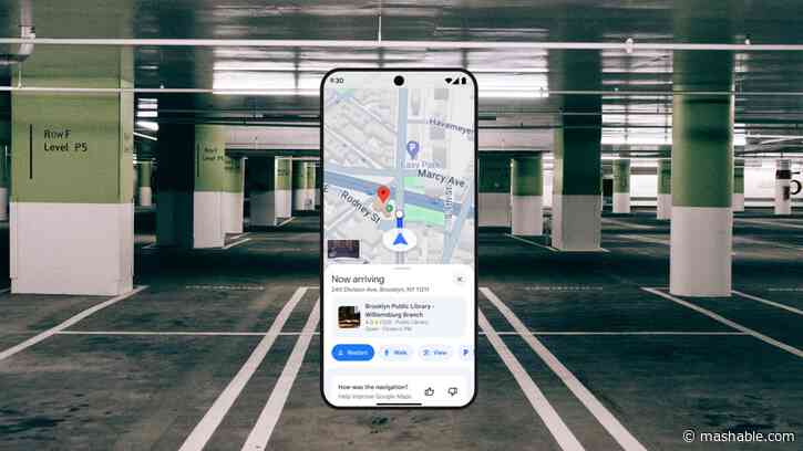 Google Maps' new feature will show you where to park