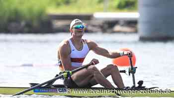 Olympia-Gold! Oliver Zeidler lacht schon vor dem Zieleinlauf