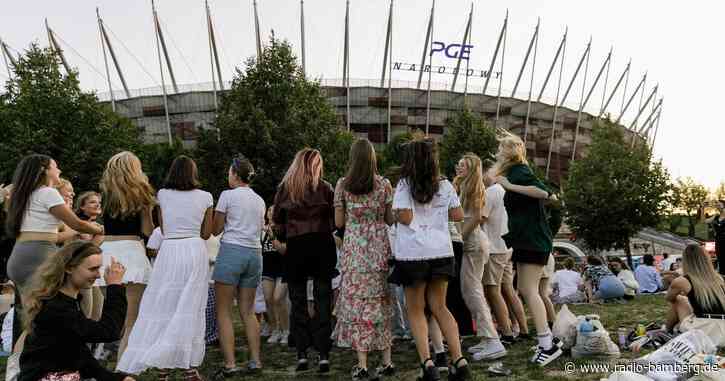 Klimaprotest gegen Taylor Swift in Warschau