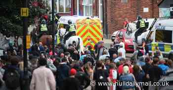 Sunderland rioters 'to be met with full force of the law' as four officers injured
