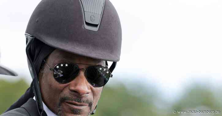 US-Rapper Snoop Dogg als Olympia-Edelfan auch beim Reiten