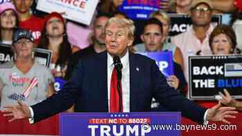 Trump and Vance return to Georgia days after a Harris event in the same arena