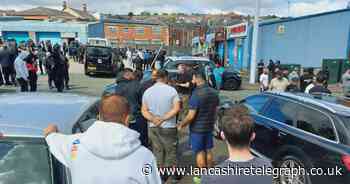 Live updates as protesters descend on Blackburn